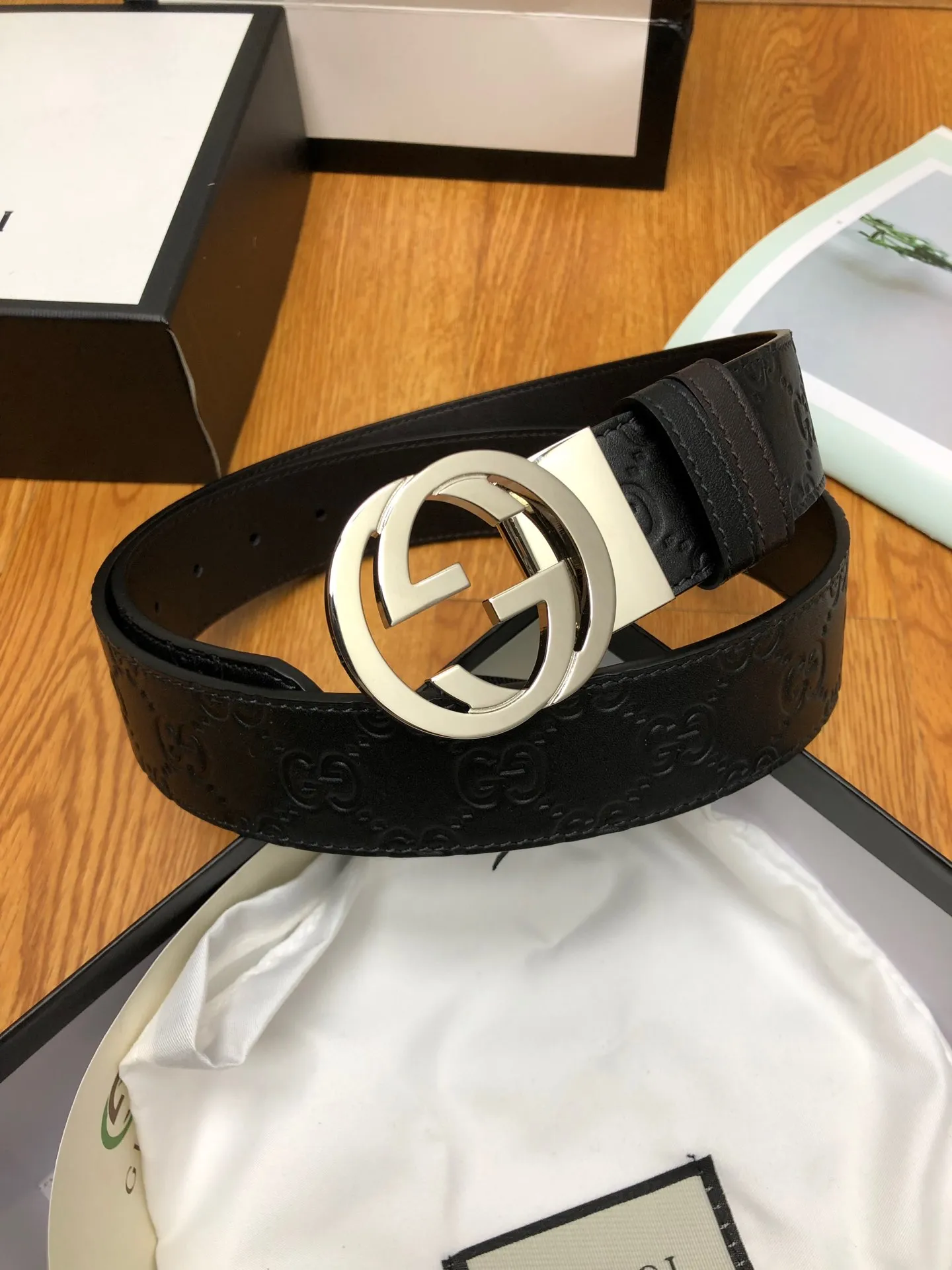【2026】【GUCCI】(クッチ) 3.7cmベルト メンズ