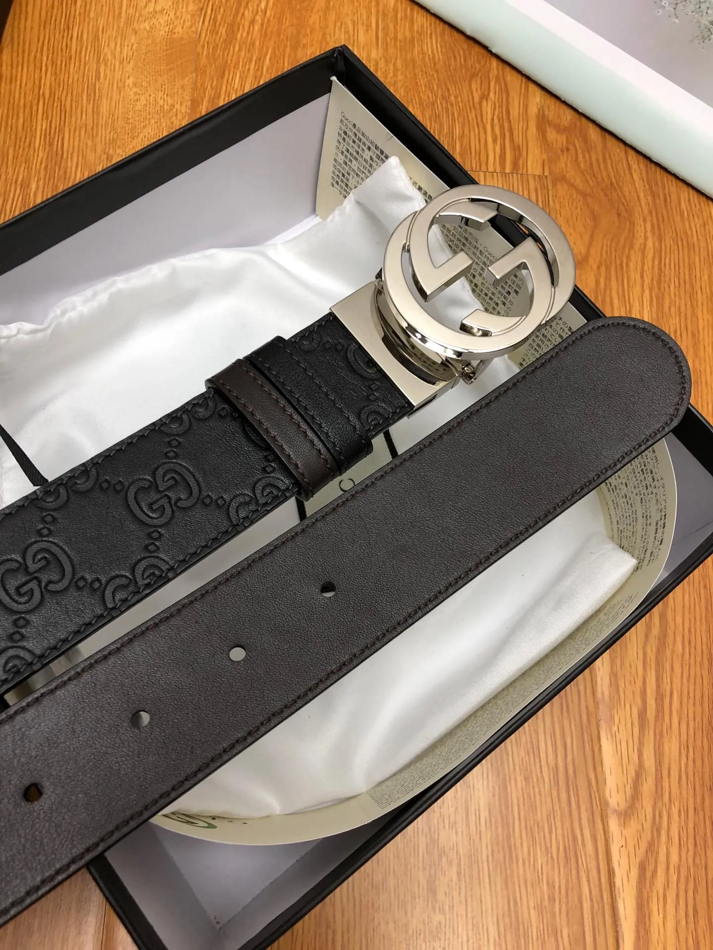 【2026】【GUCCI】(クッチ) 3.7cmベルト メンズ