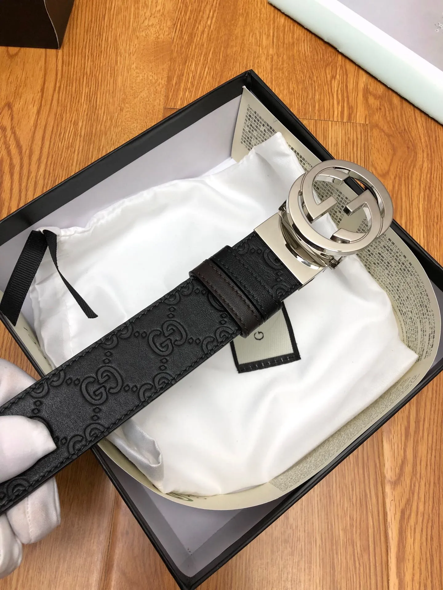 【2026】【GUCCI】(クッチ) 3.7cmベルト メンズ