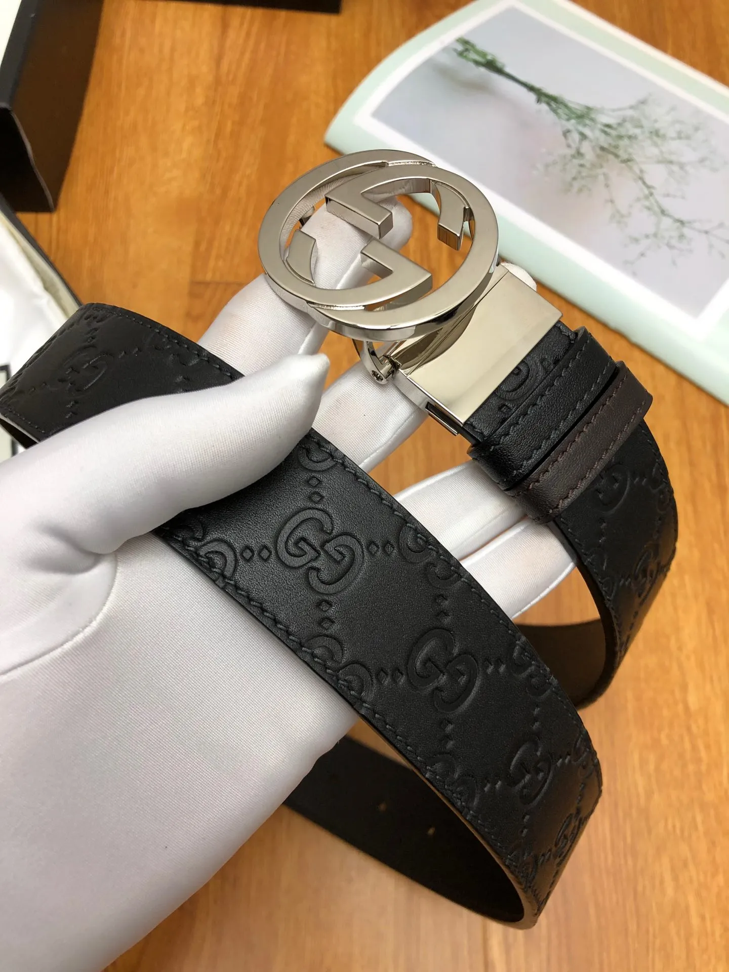 【2026】【GUCCI】(クッチ) 3.7cmベルト メンズ