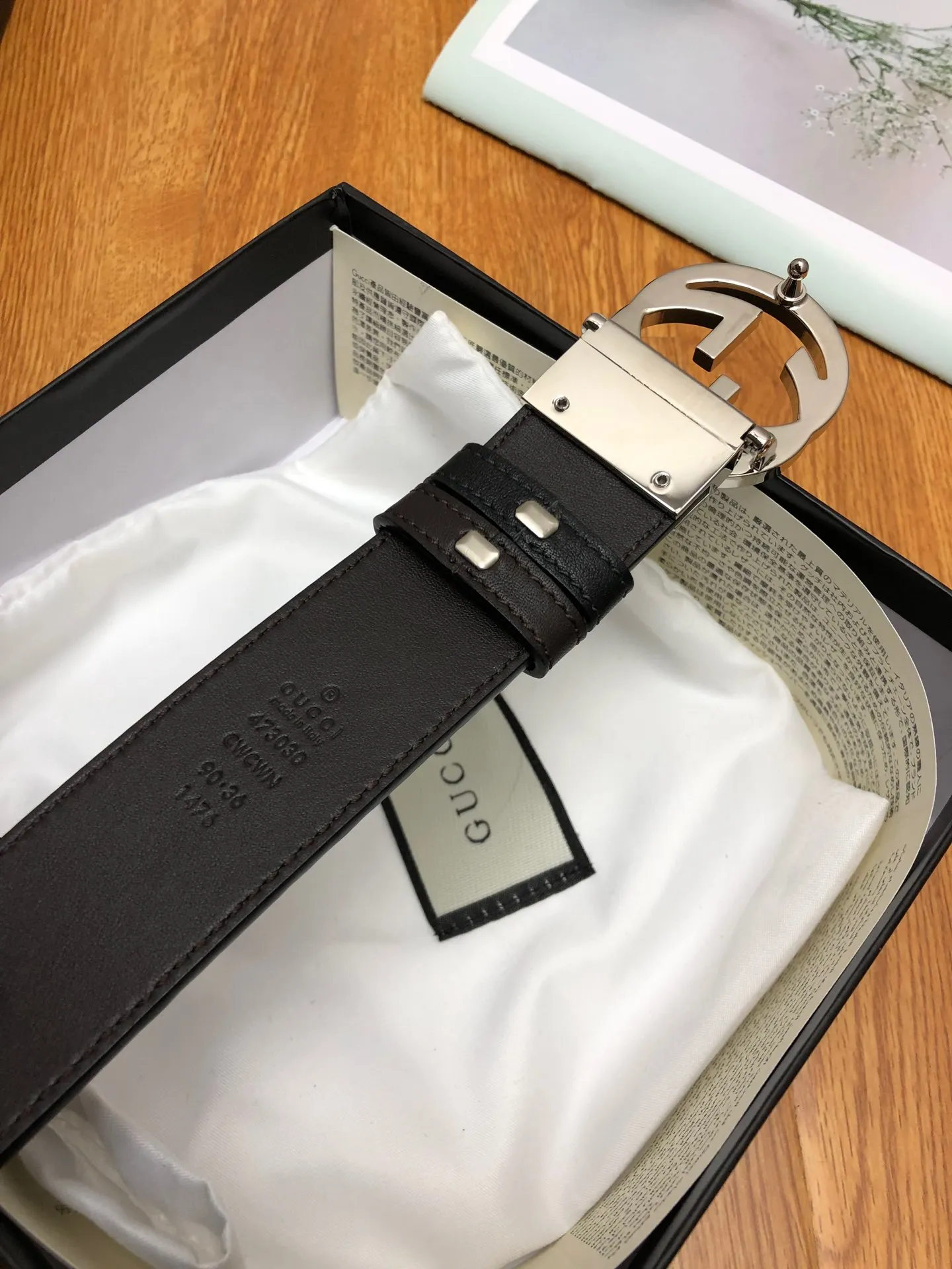 【2026】【GUCCI】(クッチ) 3.7cmベルト メンズ