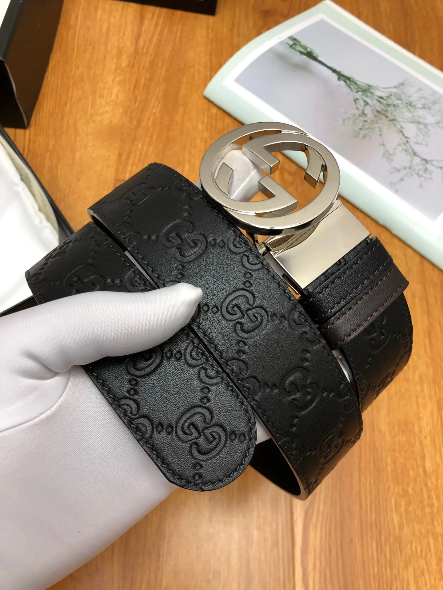 【2026】【GUCCI】(クッチ) 3.7cmベルト メンズ