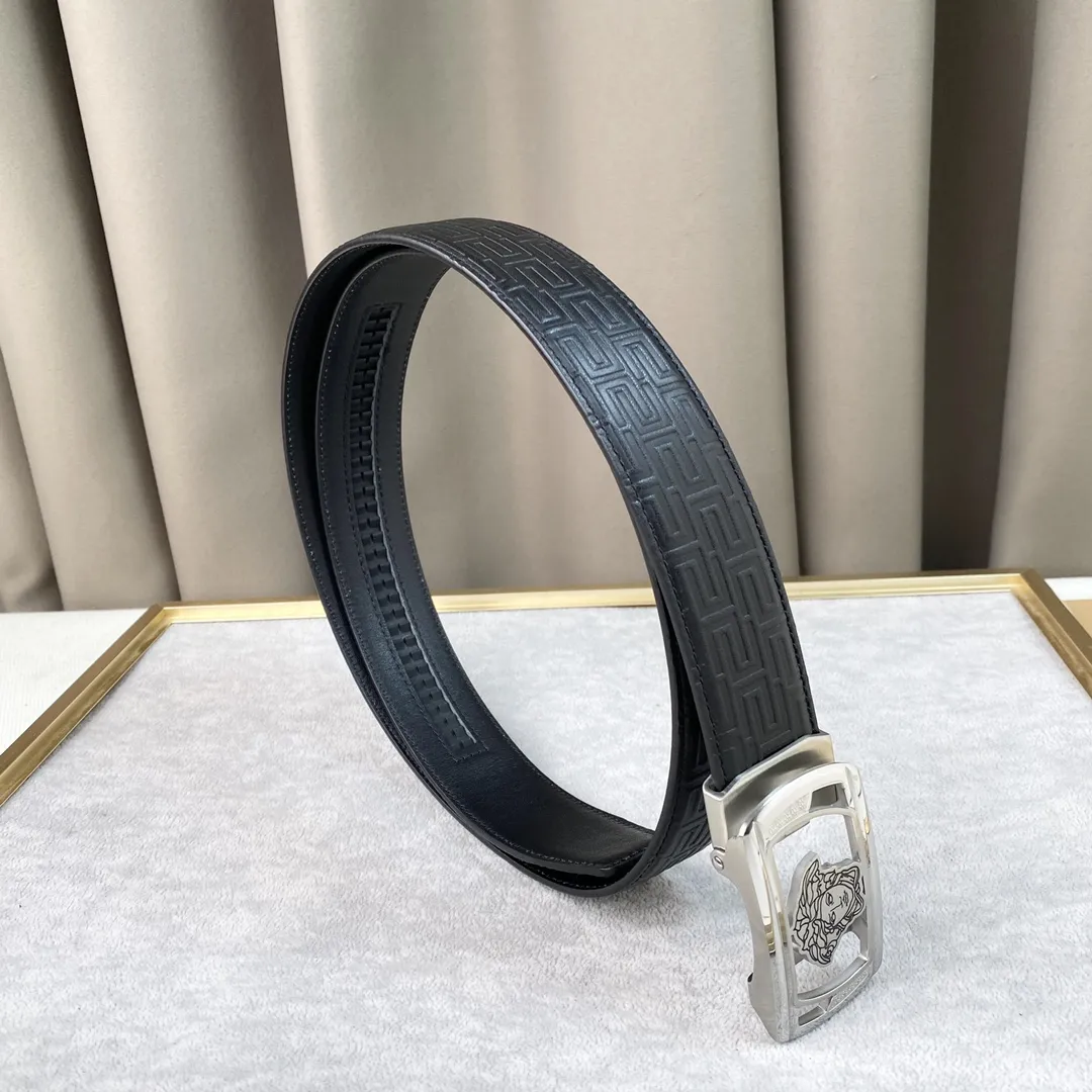 【2026】【VERSACE】(ヴェルサーチ) 3.5cmベルト メンズ