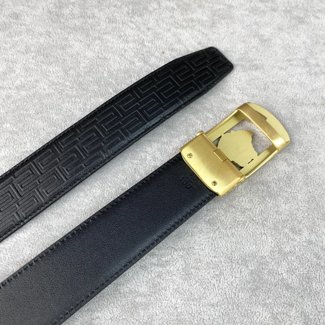 【2026】【VERSACE】(ヴェルサーチ) 3.5cmベルト メンズ
