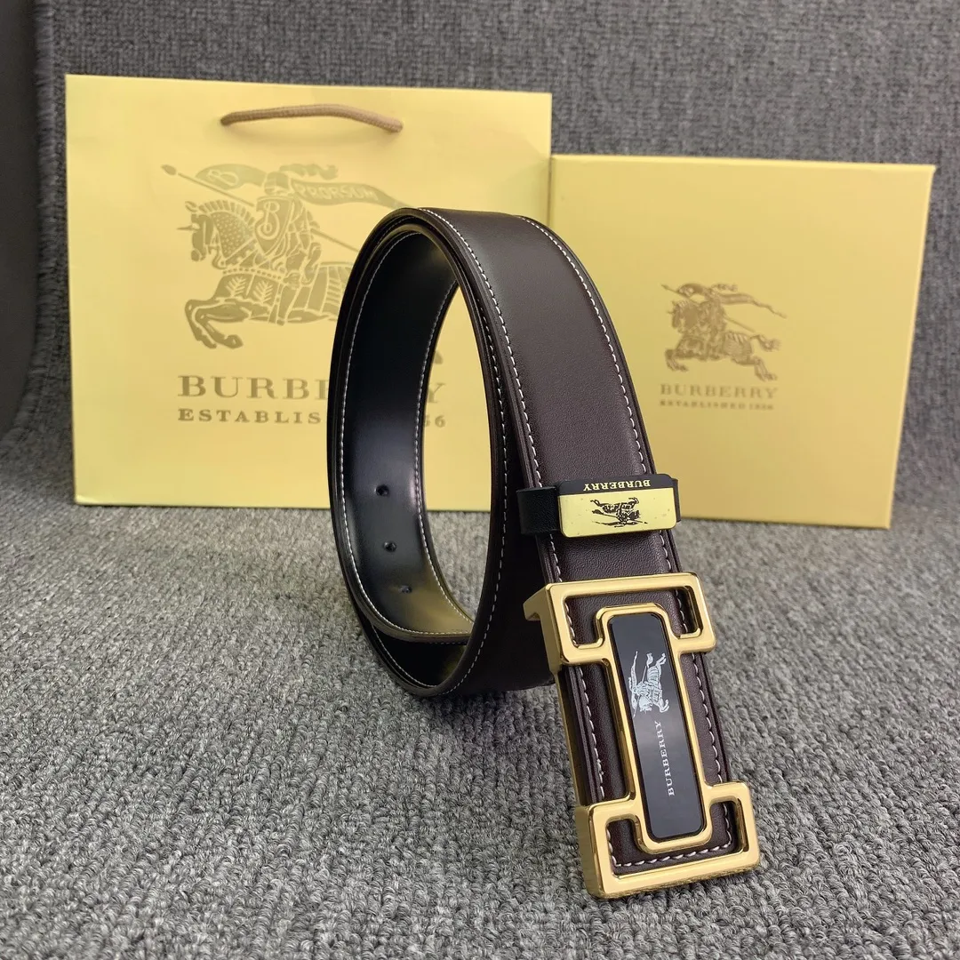 【2026】【BURBERRY 】(バーバリー) 3.8cmベルト メンズ