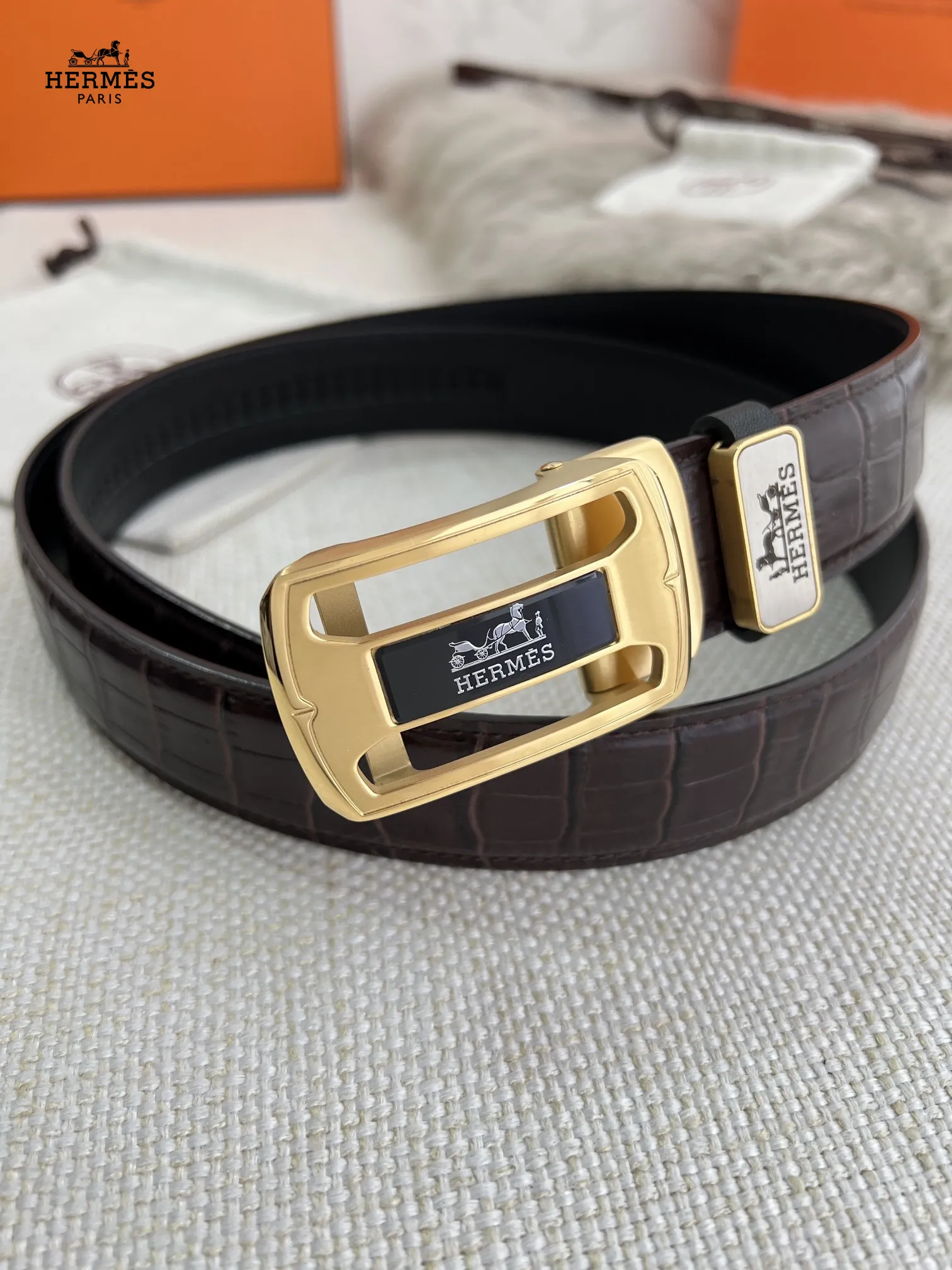 【2026】【HERMES】(エルメス) 3.5cmベルト メンズ