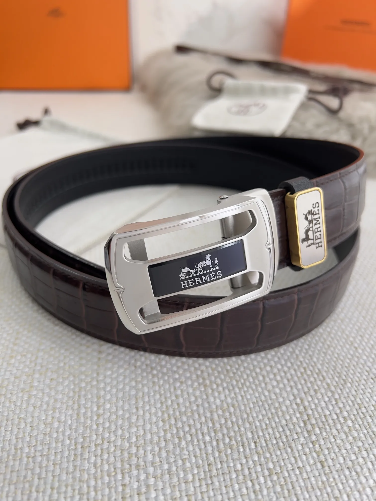 【2026】【HERMES】(エルメス) 3.5cmベルト メンズ