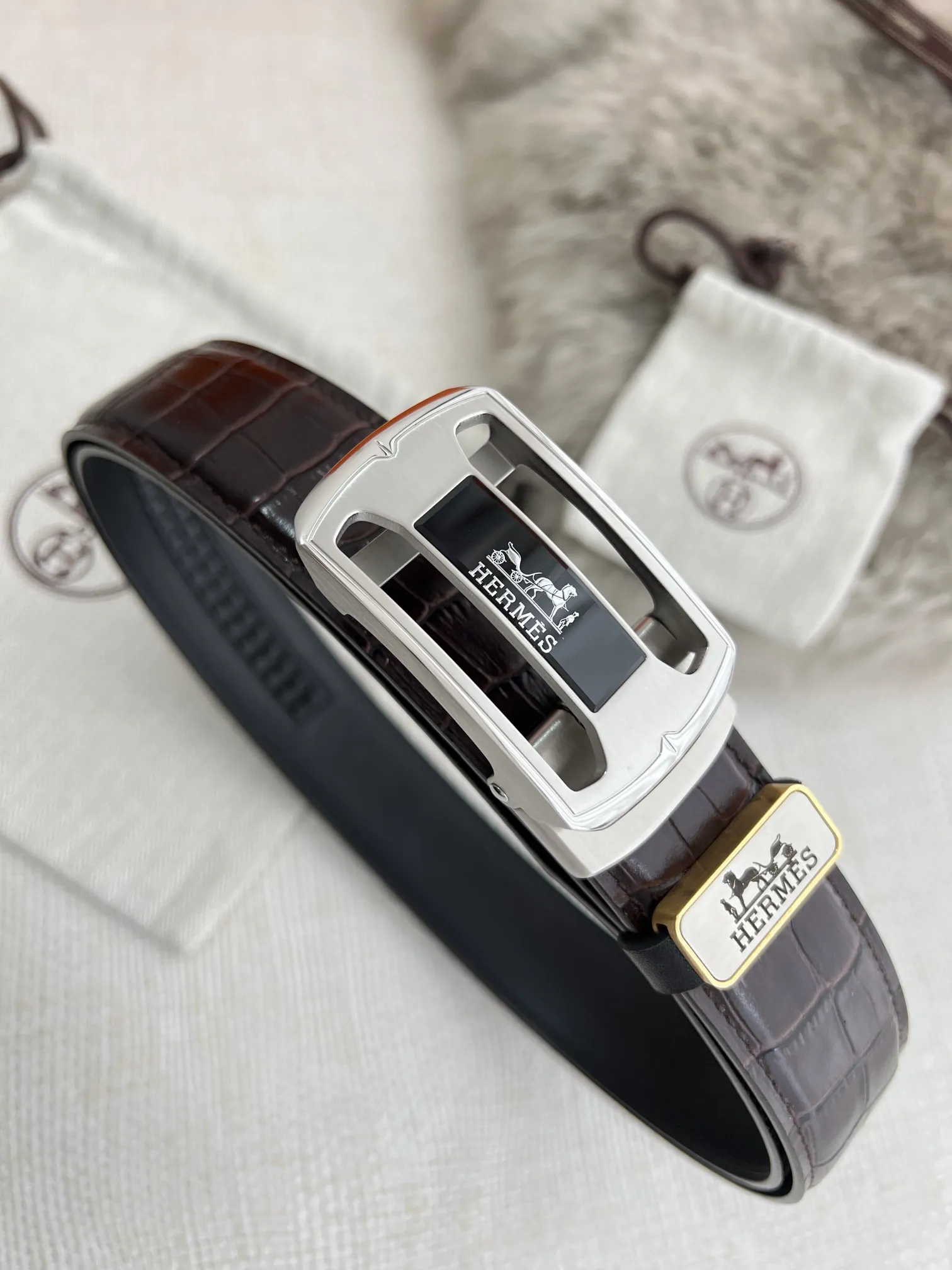 【2026】【HERMES】(エルメス) 3.5cmベルト メンズ