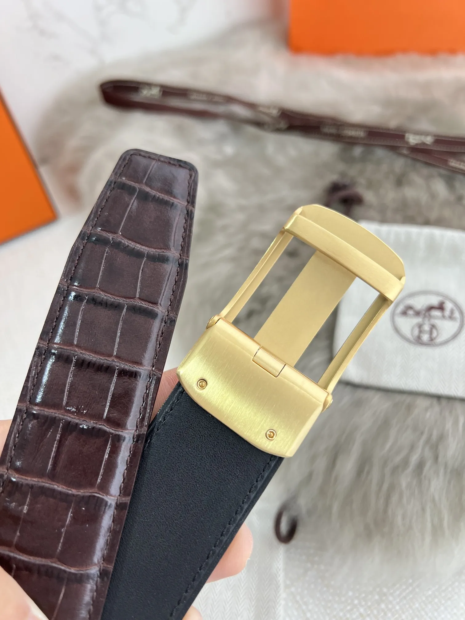 【2026】【HERMES】(エルメス) 3.5cmベルト メンズ