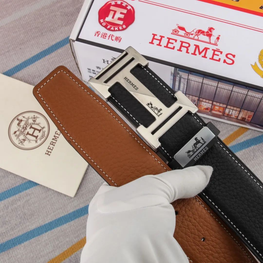 【2026】【HERMES】(エルメス) 3.8cmベルト メンズ