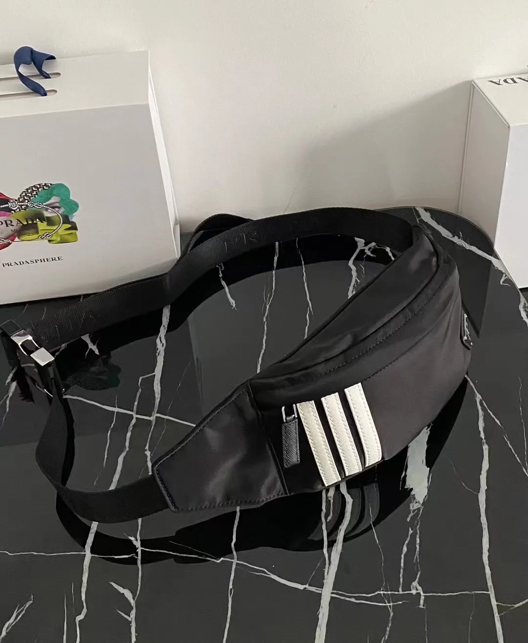 【2026】【PRADA 公式 旗艦店】プラダ  ウエストポーチ 当日出荷 好評に付き再入荷！26*12*7CM