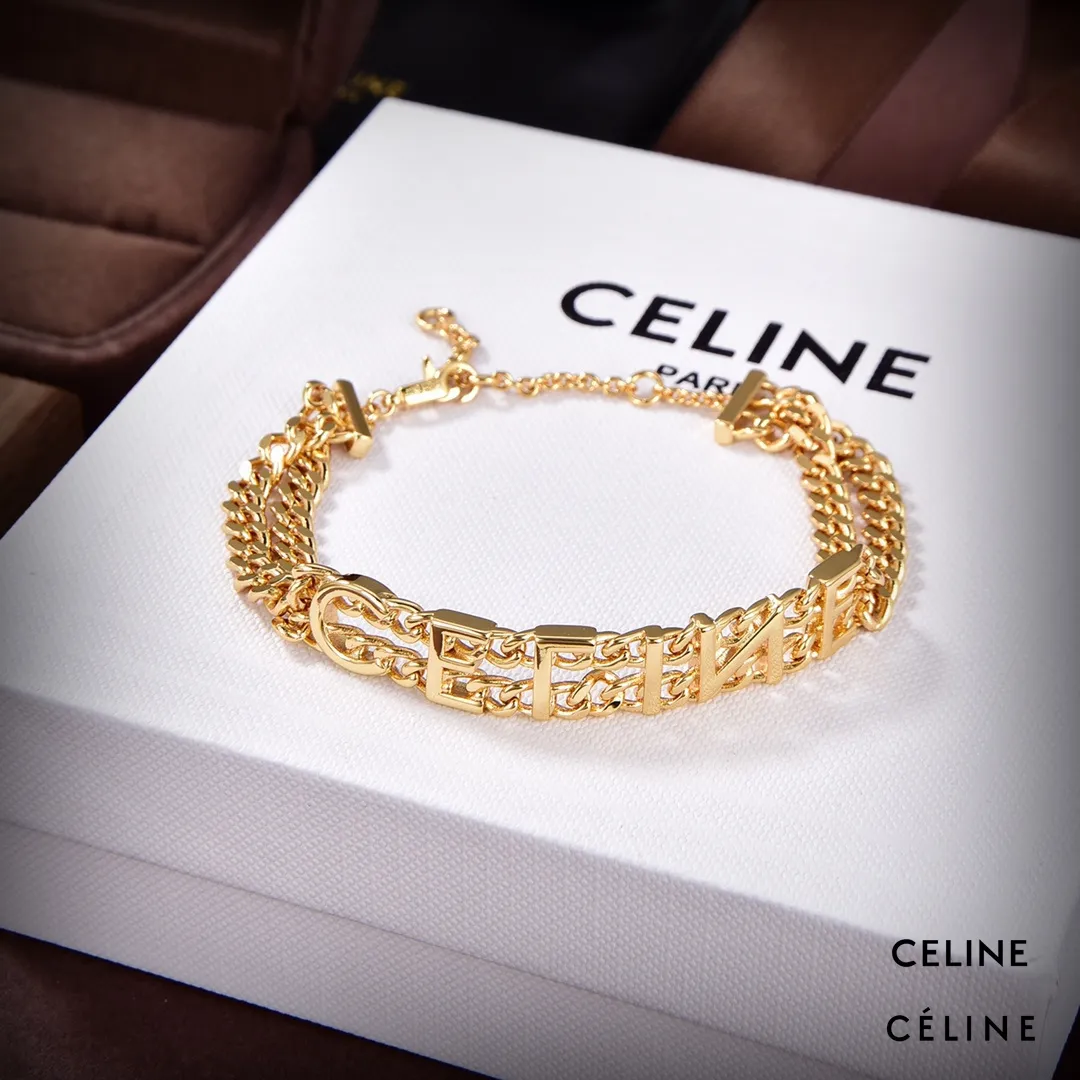 【2026】【CELINE】ブレスレット、ファッションシンプルなスタイル