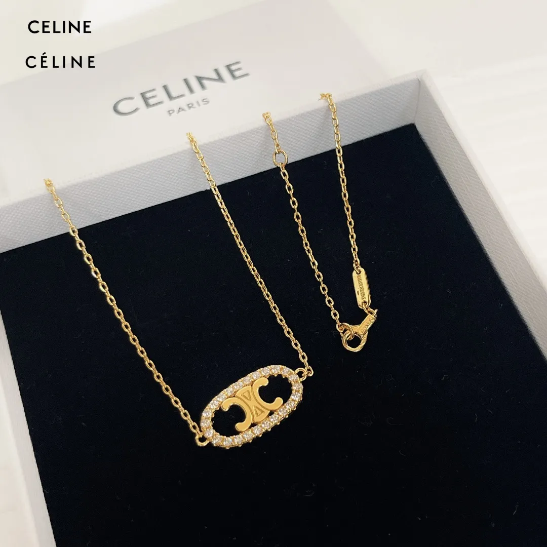 【2026】【CELINE】ネックレス、新しいネックレス万能シンプルファッションオーナメント
