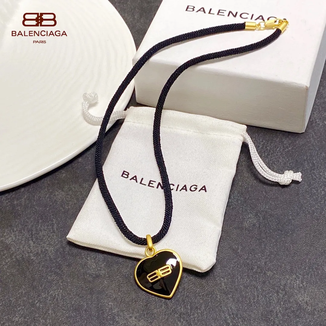 【2026】【BALENCIAGA】ネックレス、新しいネックレス万能シンプルファッションオーナメント