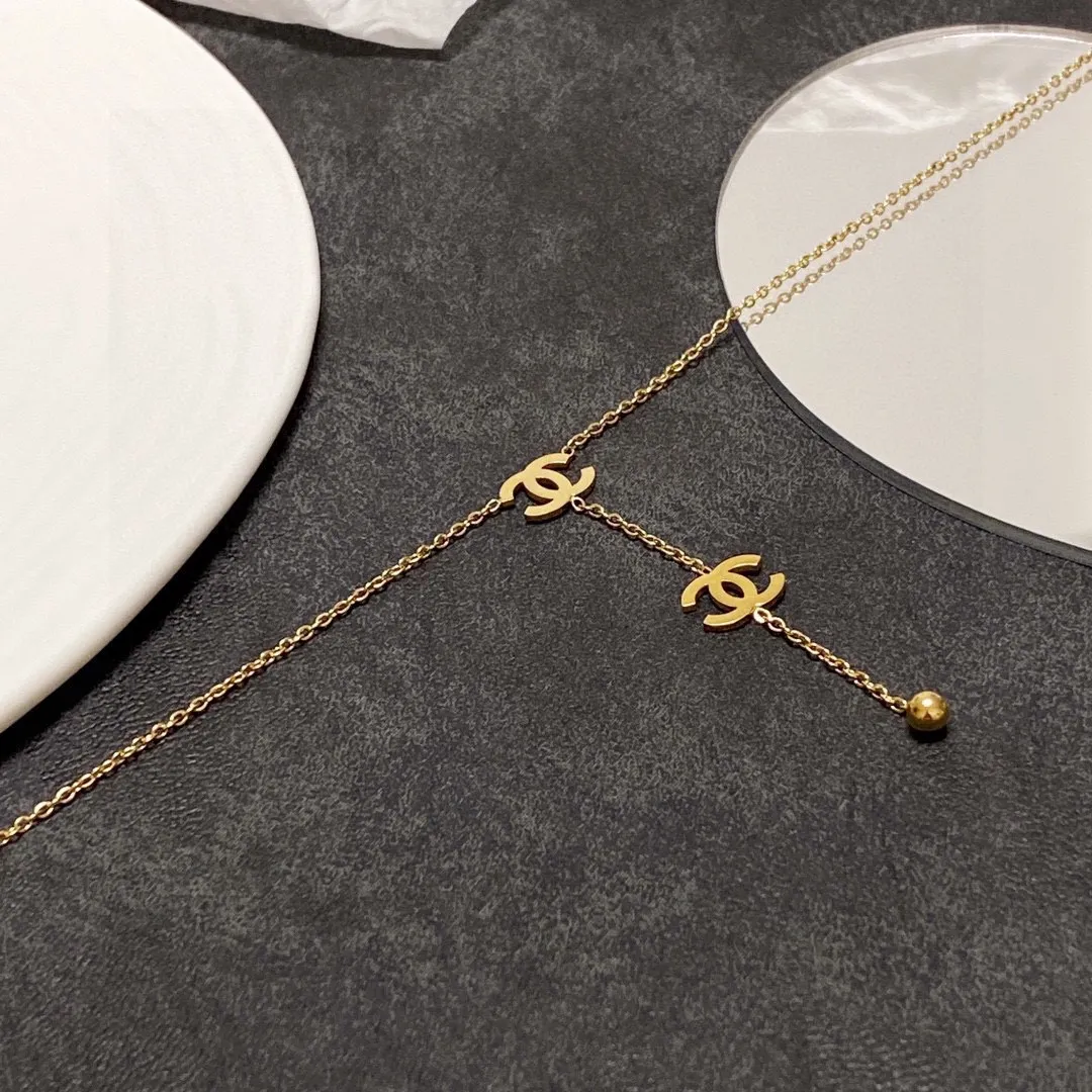 【2026】【CHANEL】ネックレス、新しいネックレス万能シンプルファッションオーナメント