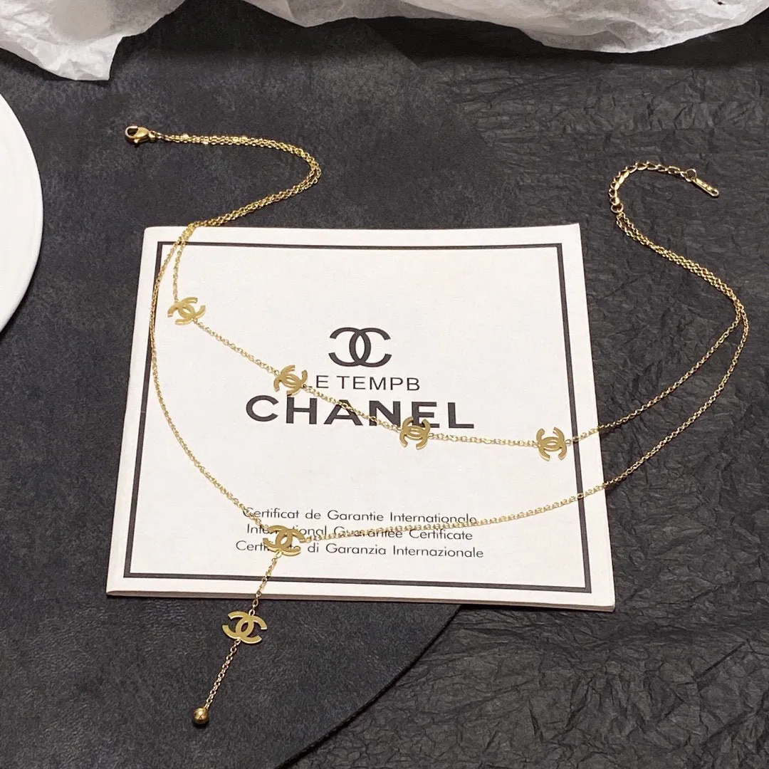 【2026】【CHANEL】ネックレス、新しいネックレス万能シンプルファッションオーナメント