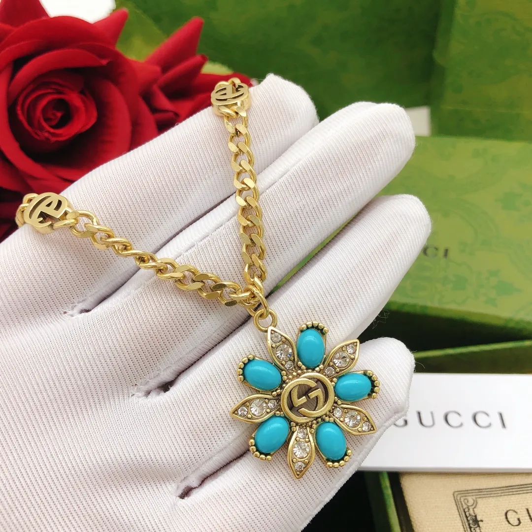 【2026】【GUCCI】ネックレス、新しいネックレス万能シンプルファッションオーナメント