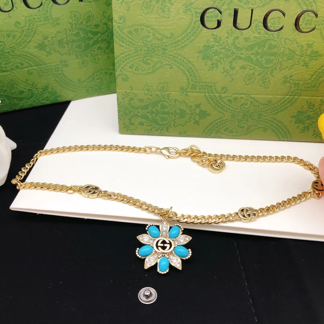 【2026】【GUCCI】ネックレス、新しいネックレス万能シンプルファッションオーナメント