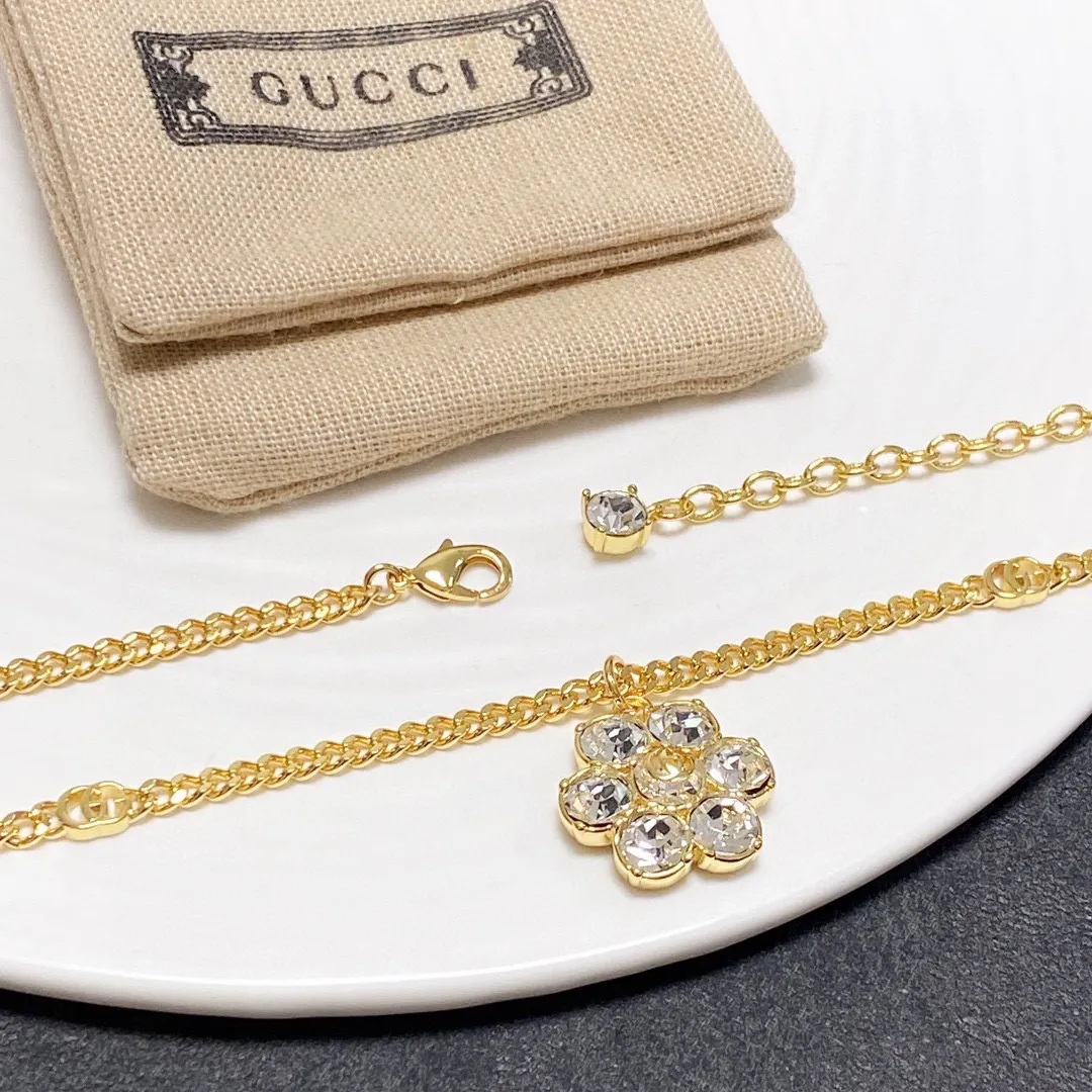 【2026】【GUCCI】ネックレス、新しいネックレス万能シンプルファッションオーナメント