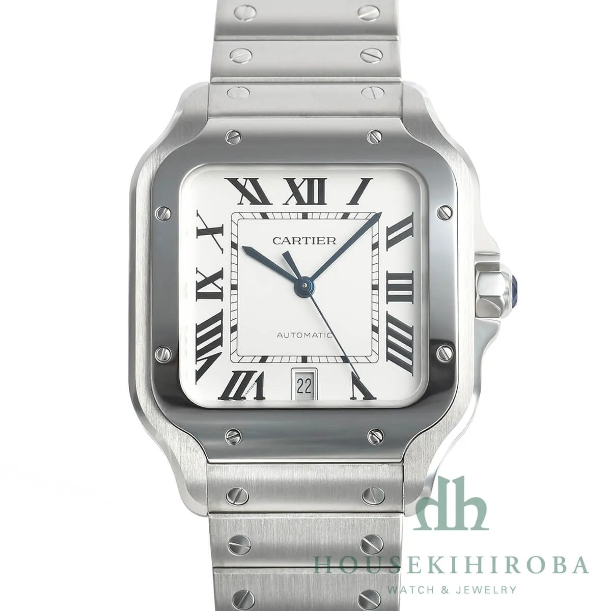 【2026】大人メンズ必須★Cartier★サントス ドゥ クロノグラフ ウォッチ