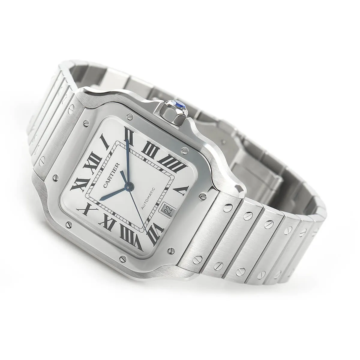 【2026】大人メンズ必須★Cartier★サントス ドゥ クロノグラフ ウォッチ