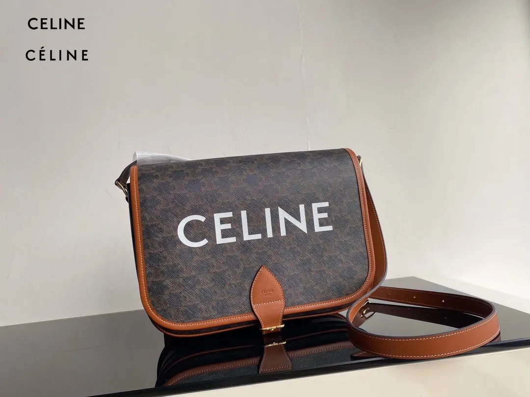 【2026】【CELINE 公式 旗艦店】セリーヌ  ショルダーバッグ   出荷 好評に付き再入荷！31*24*9CM