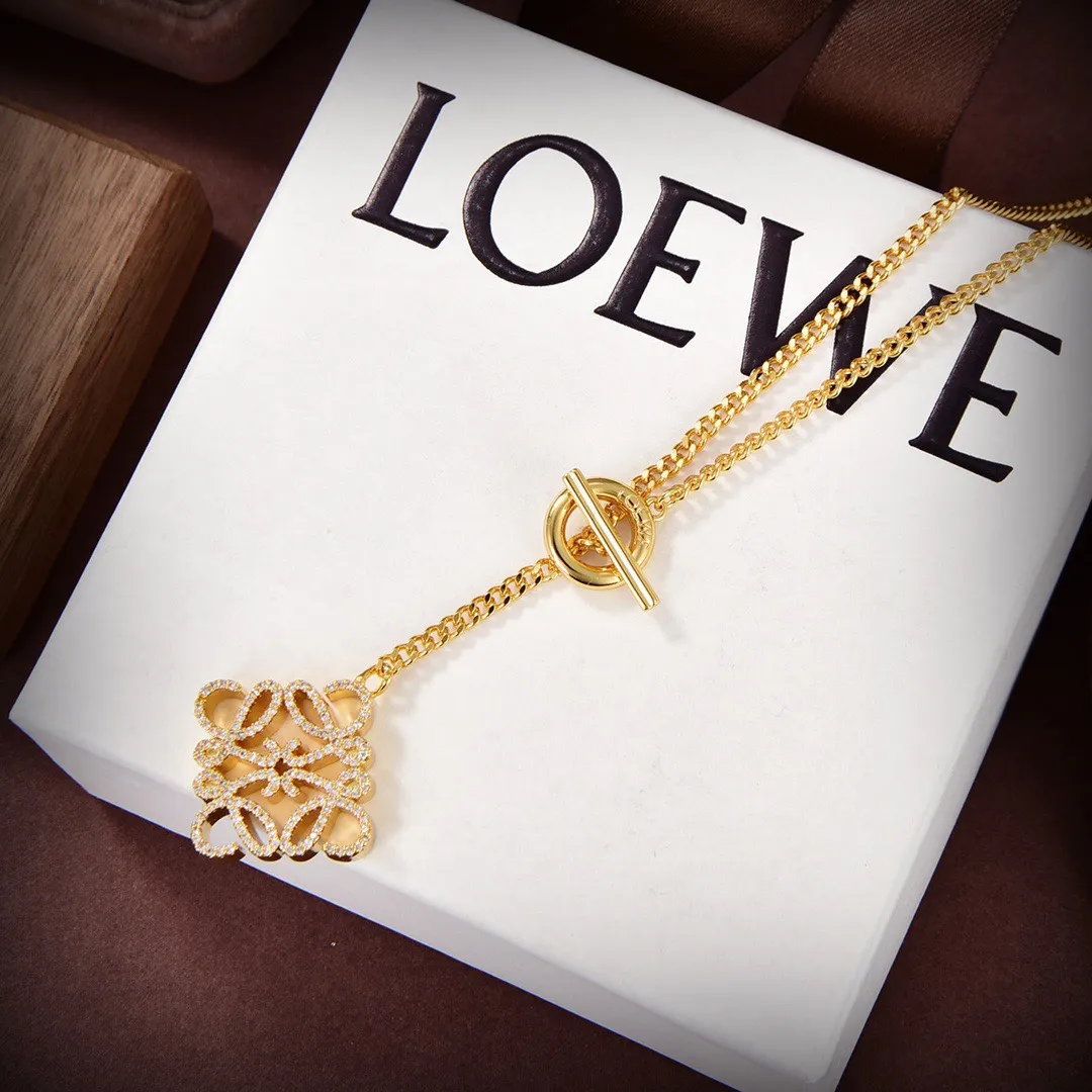 【2026】【LOEWE】ネックレス、新しいネックレス万能シンプルファッションオーナメント
