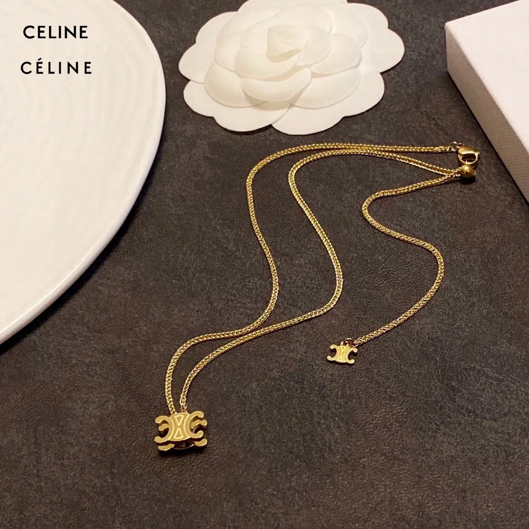【2026】【CELINE】ネックレス、新しいネックレス万能シンプルファッションオーナメント