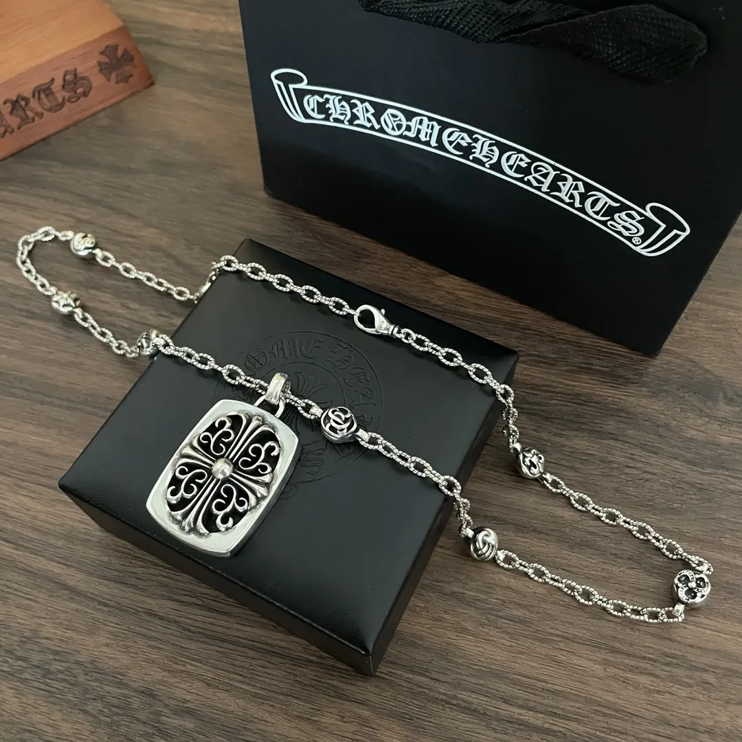 【2026】 【CHROME HEARTS】ネックレス、新しいネックレス万能シンプルファッションオーナメント