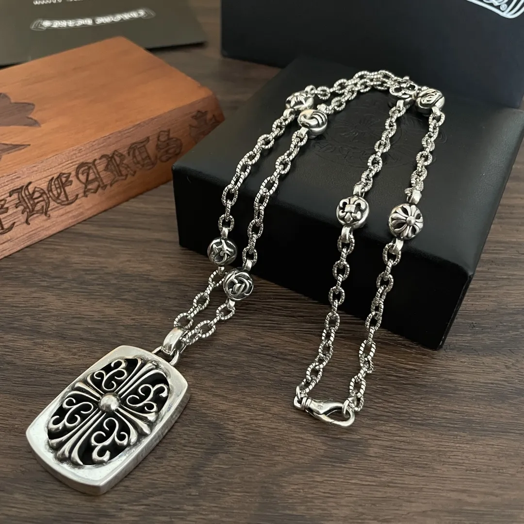 【2026】 【CHROME HEARTS】ネックレス、新しいネックレス万能シンプルファッションオーナメント