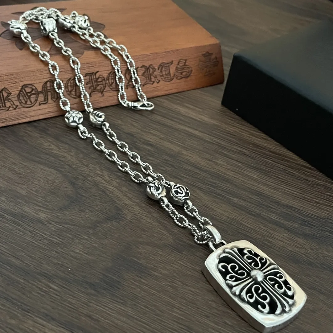 【2026】 【CHROME HEARTS】ネックレス、新しいネックレス万能シンプルファッションオーナメント