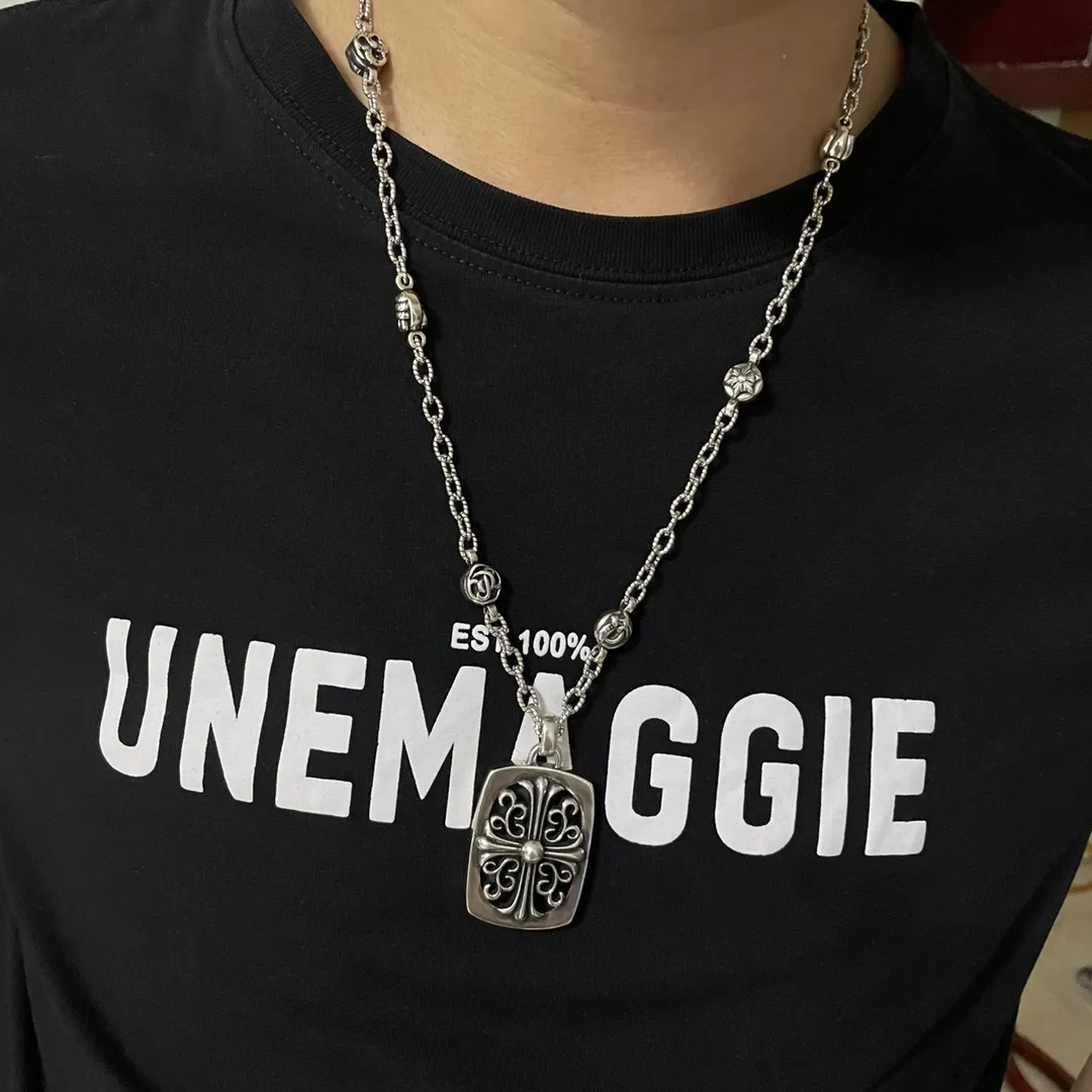 【2026】 【CHROME HEARTS】ネックレス、新しいネックレス万能シンプルファッションオーナメント