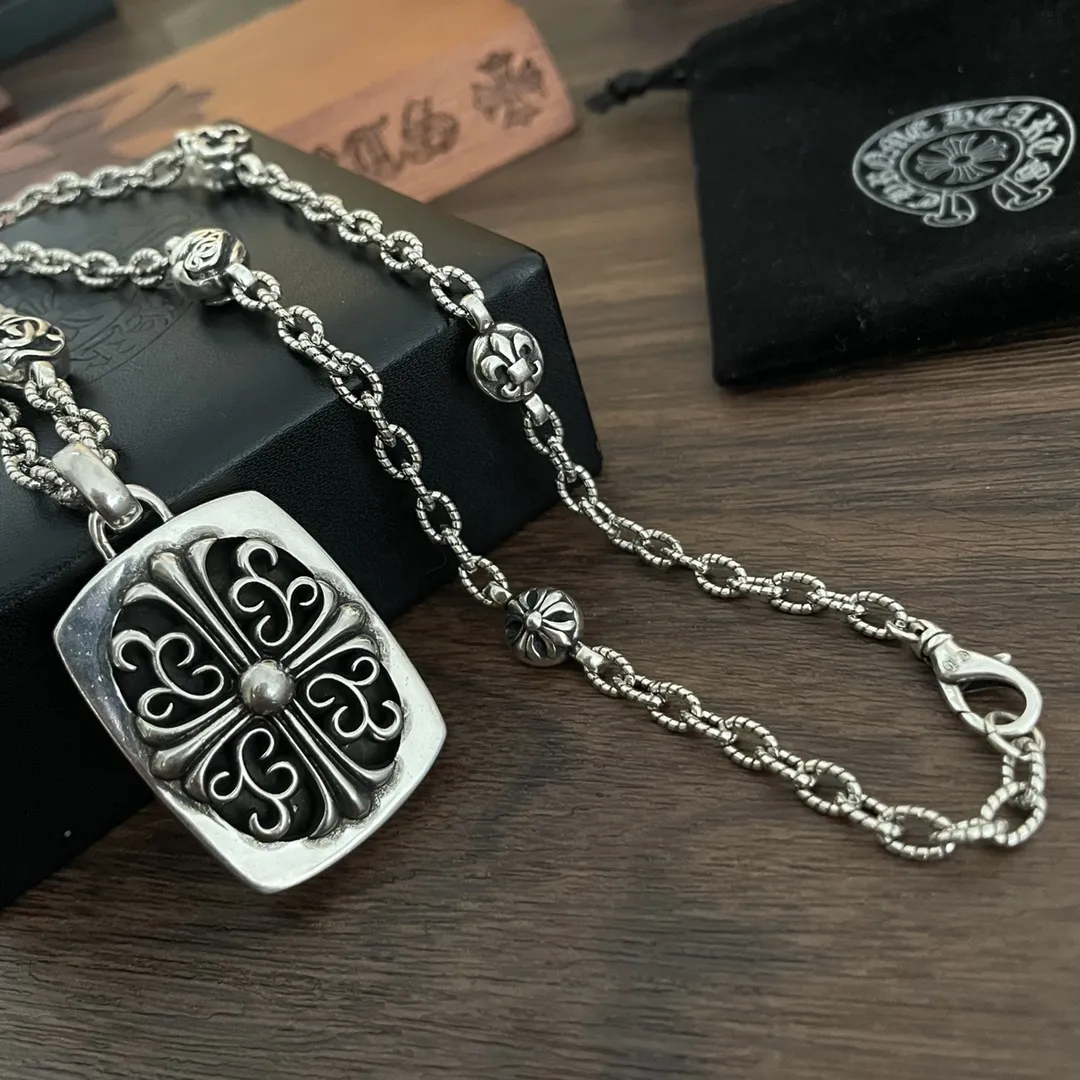 【2026】 【CHROME HEARTS】ネックレス、新しいネックレス万能シンプルファッションオーナメント