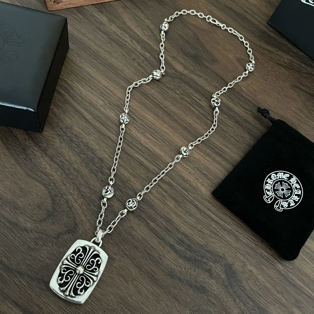 【2026】 【CHROME HEARTS】ネックレス、新しいネックレス万能シンプルファッションオーナメント