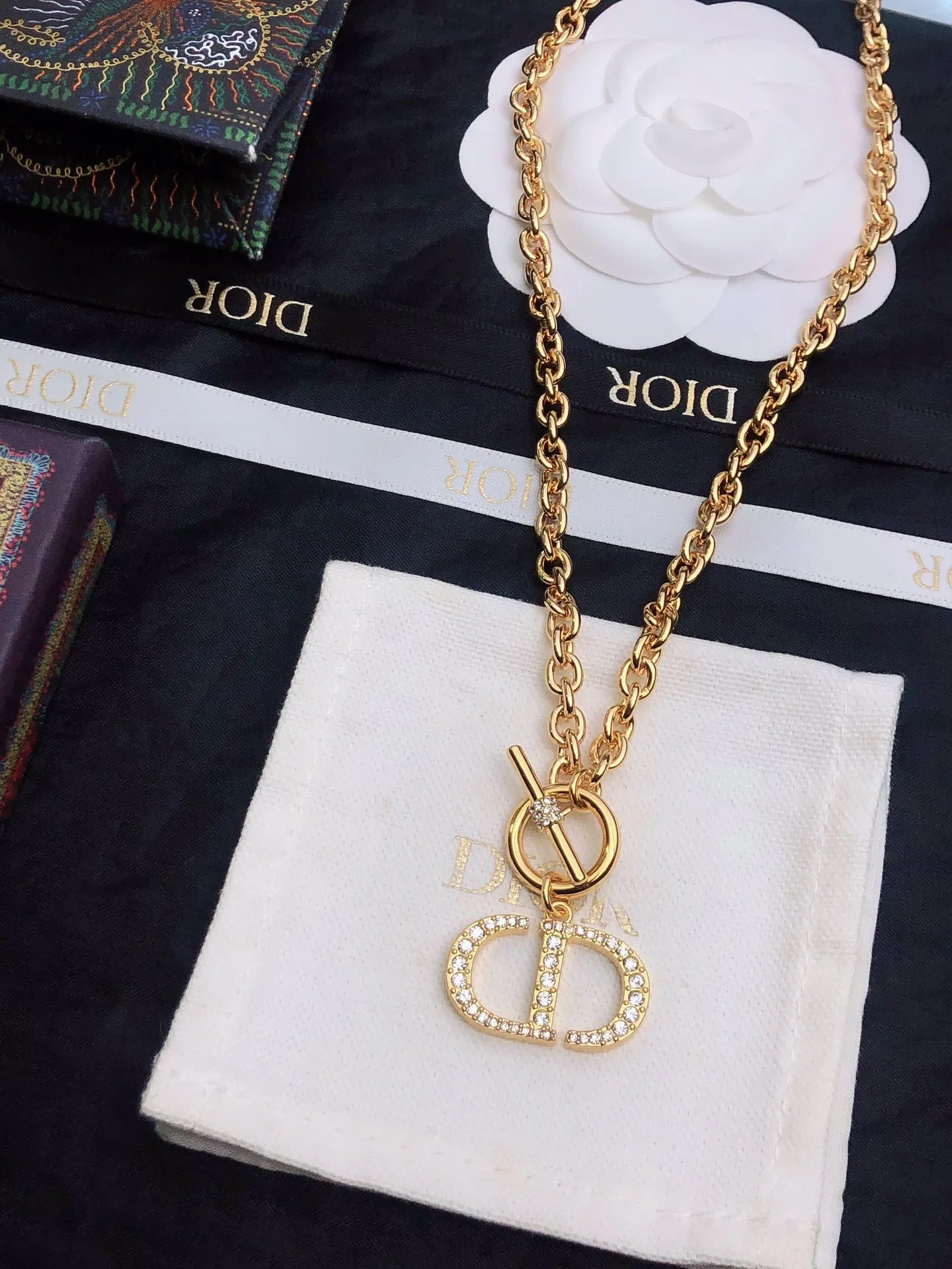 【2026】【DIOR】ディオール 、新しいネックレス万能シンプルファッションオーナメント