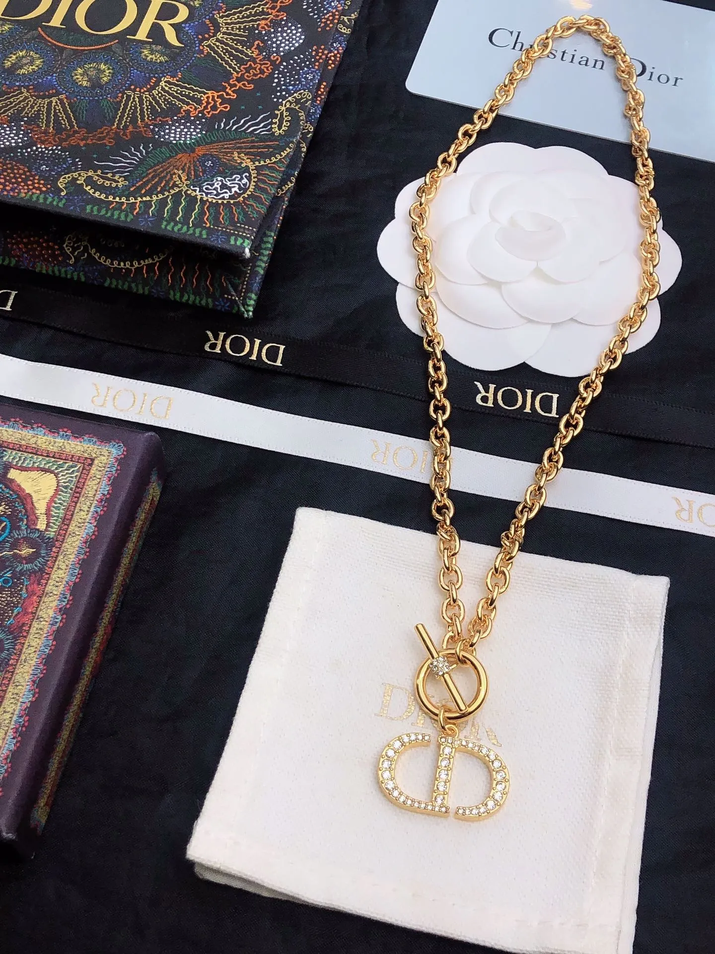 【2026】【DIOR】ディオール 、新しいネックレス万能シンプルファッションオーナメント