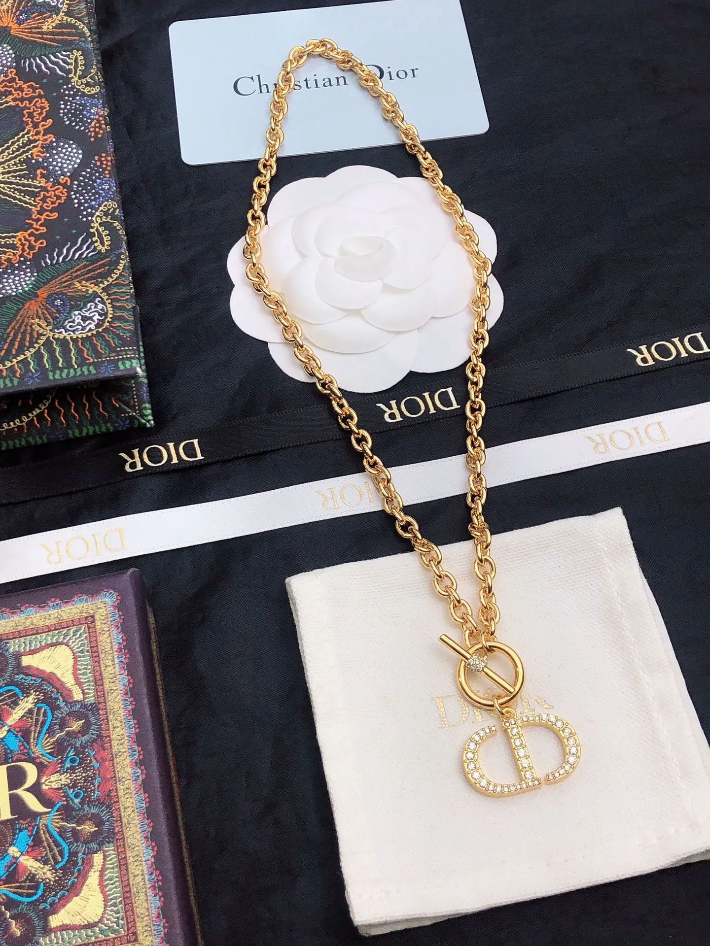 【2026】【DIOR】ディオール 、新しいネックレス万能シンプルファッションオーナメント