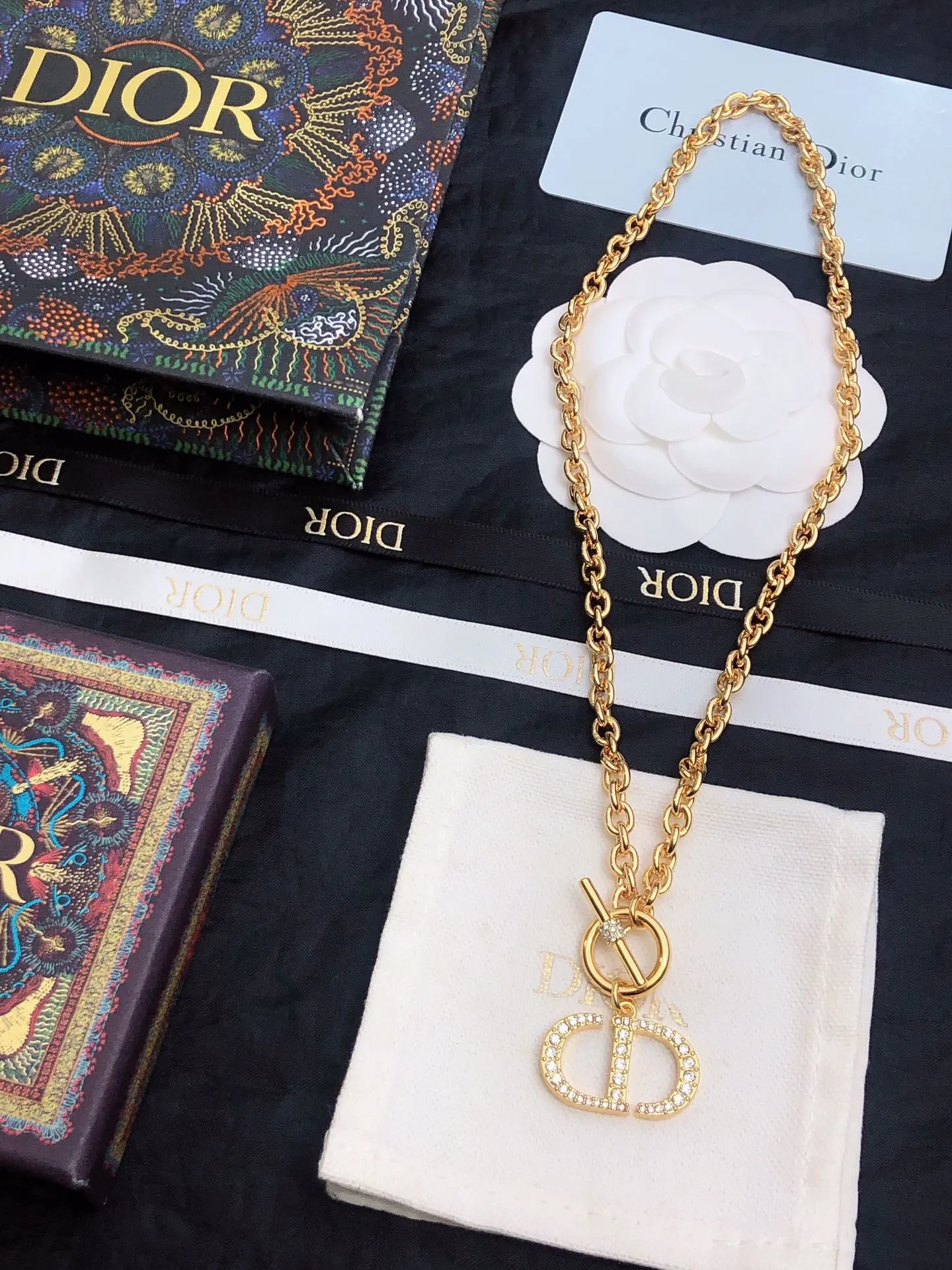 【2026】【DIOR】ディオール 、新しいネックレス万能シンプルファッションオーナメント