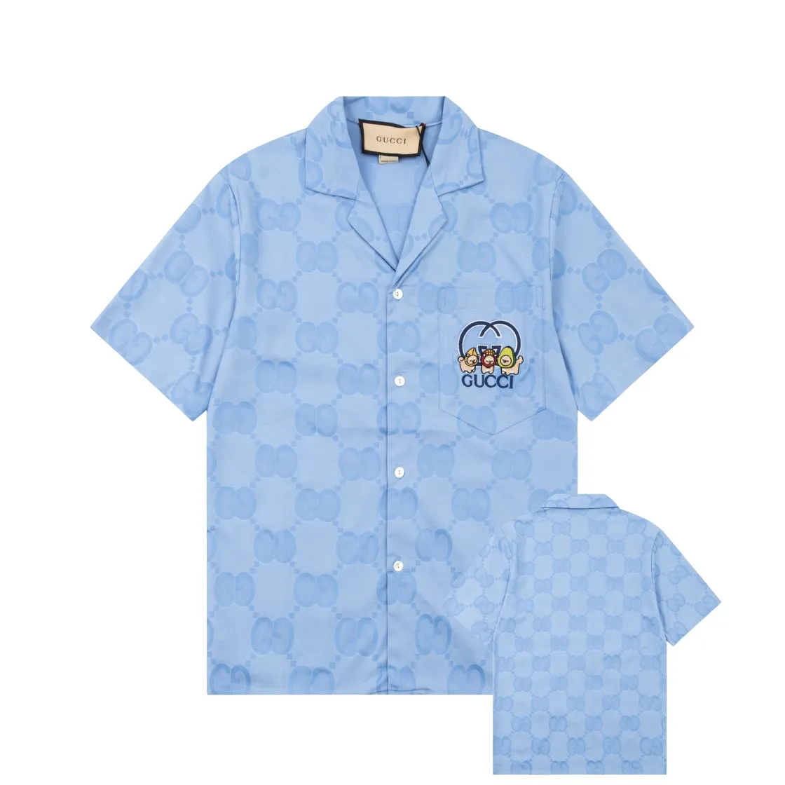 【2026】【GUCCI 公式旗艦店】 クッチ   半袖シャツ 好評に付き再入荷！