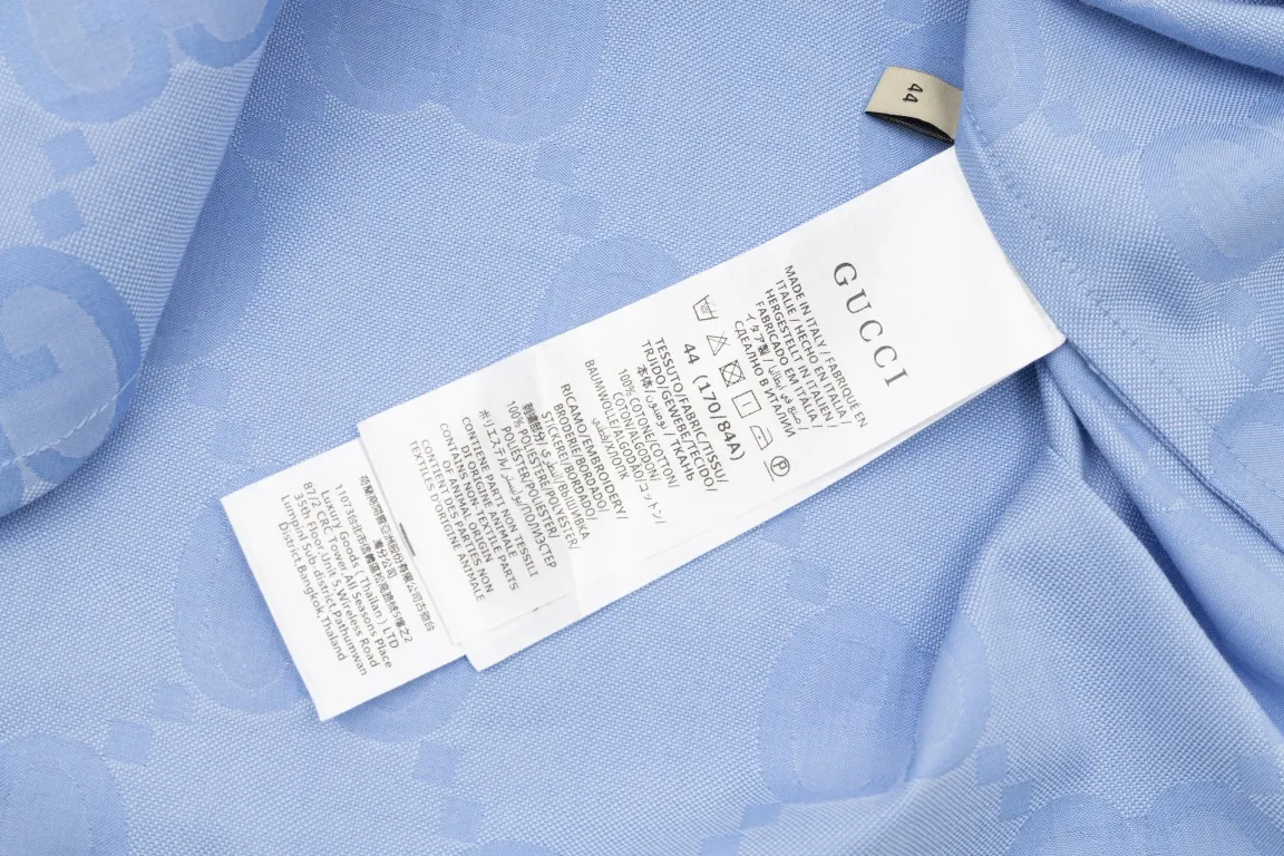 【2026】【GUCCI 公式旗艦店】 クッチ   半袖シャツ 好評に付き再入荷！