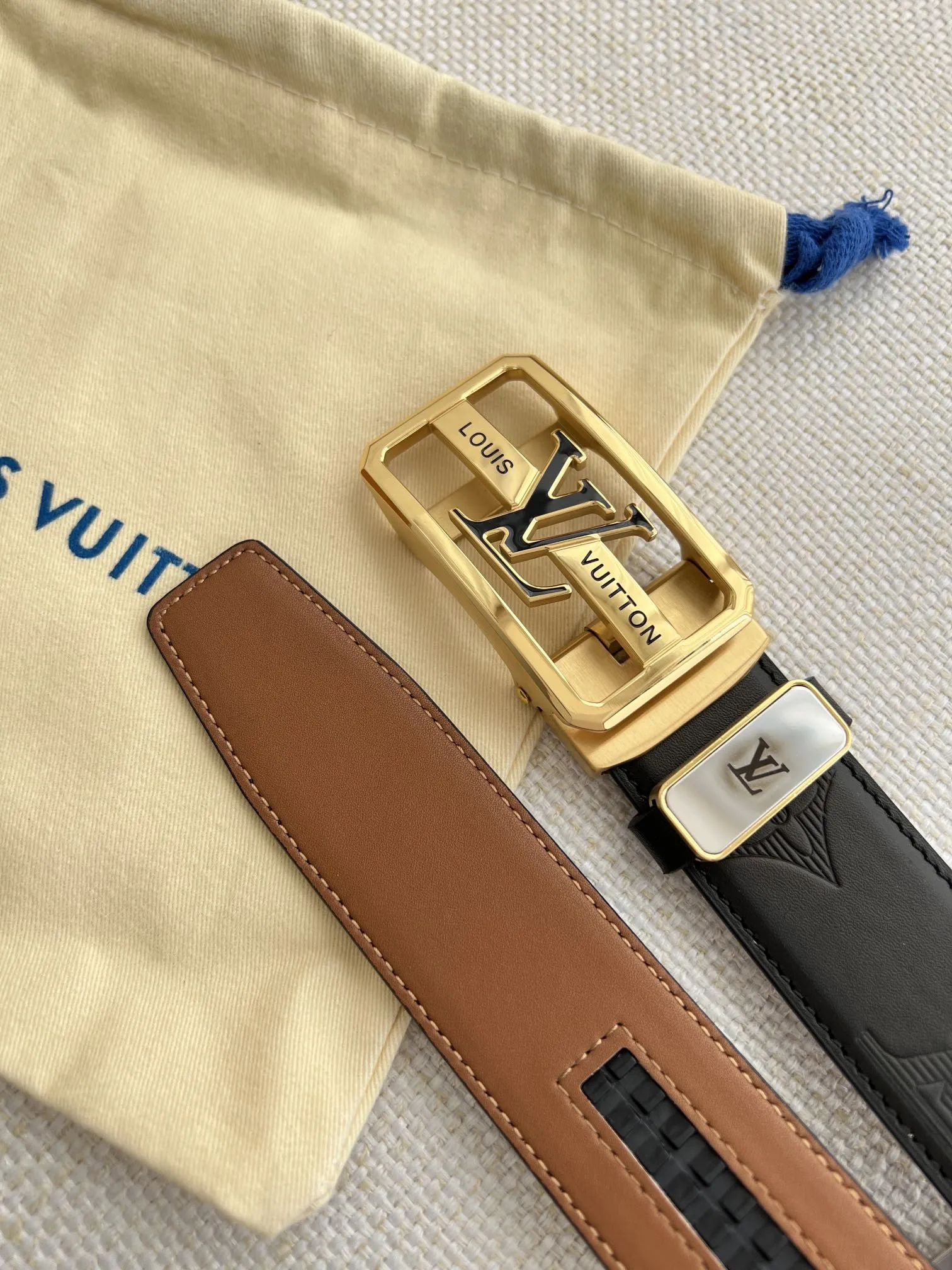 【2026】【LOUIS VUITTON】(ルイヴィトン) 3.5cm   ベルト メンズ