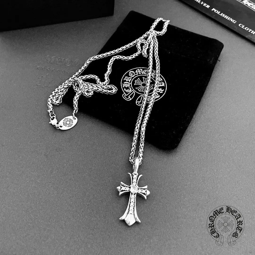 【2026】【CHROME HEARTS】ネックレス、新しいネックレス万能シンプルファッションオーナメント