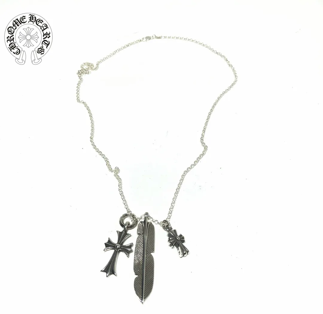 【2026】【CHROME HEARTS】ネックレス、新しいネックレス万能シンプルファッションオーナメント