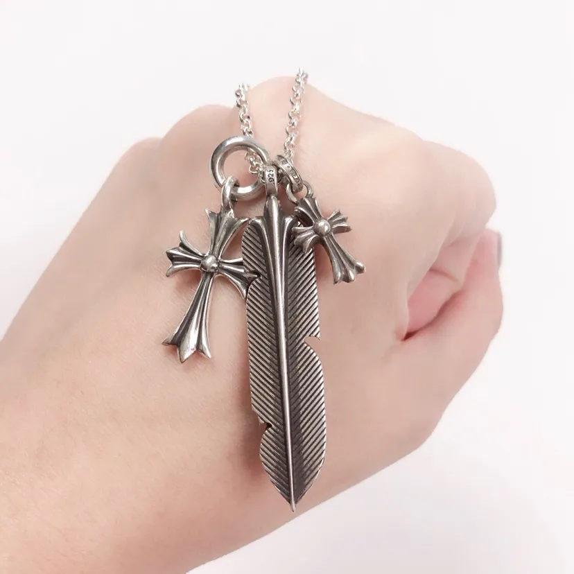 【2026】【CHROME HEARTS】ネックレス、新しいネックレス万能シンプルファッションオーナメント