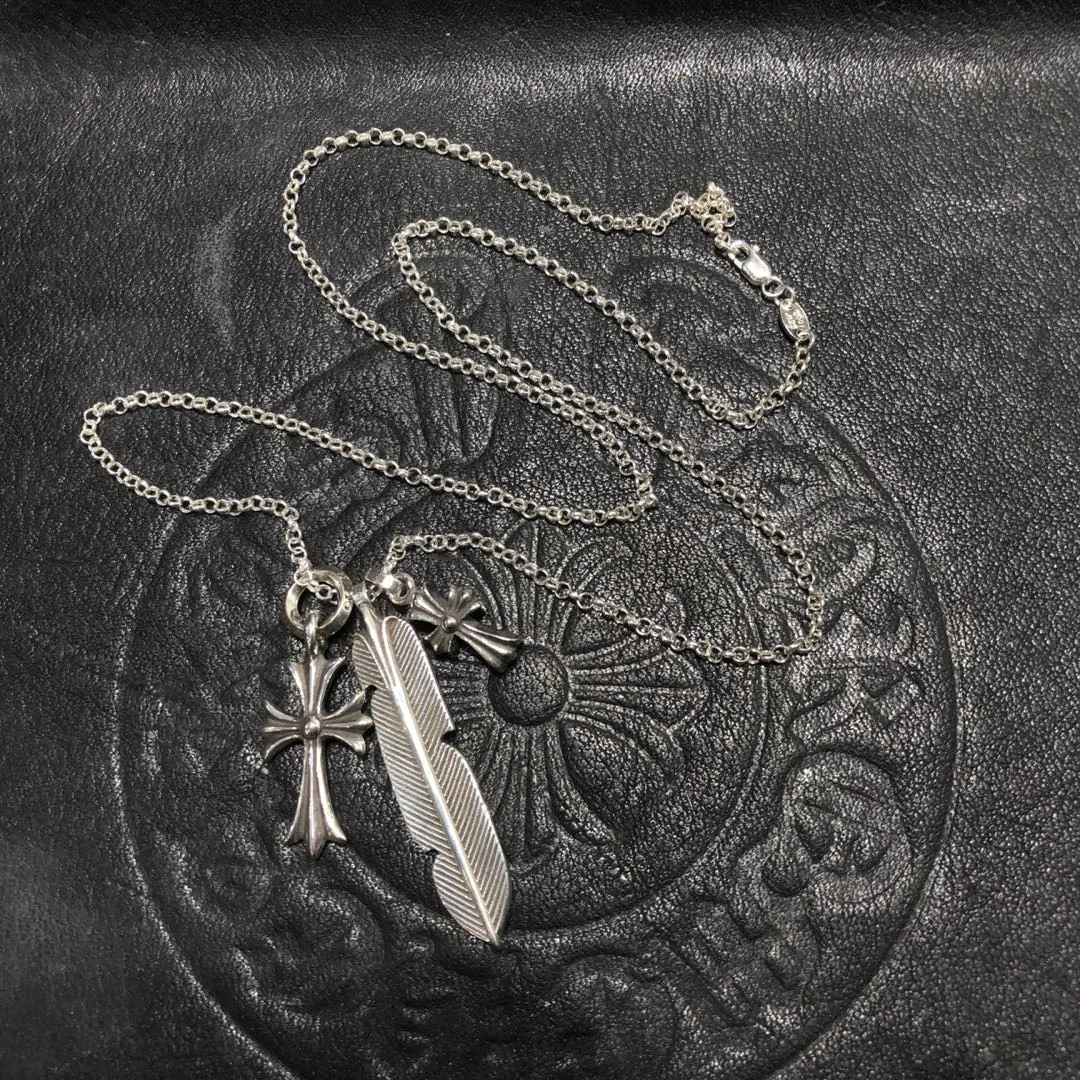 【2026】【CHROME HEARTS】ネックレス、新しいネックレス万能シンプルファッションオーナメント