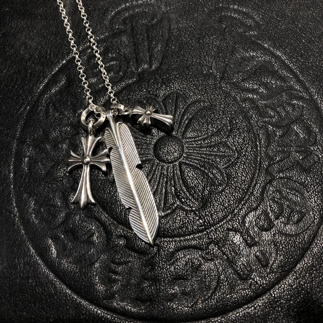 【2026】【CHROME HEARTS】ネックレス、新しいネックレス万能シンプルファッションオーナメント