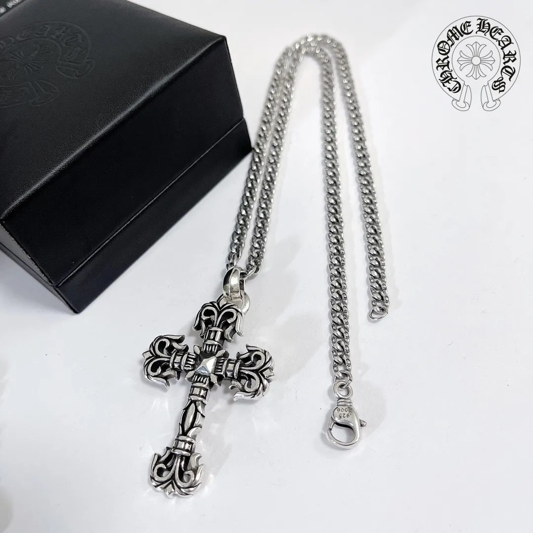 【2026】【CHROME HEARTS】ネックレス、新しいネックレス万能シンプルファッションオーナメント