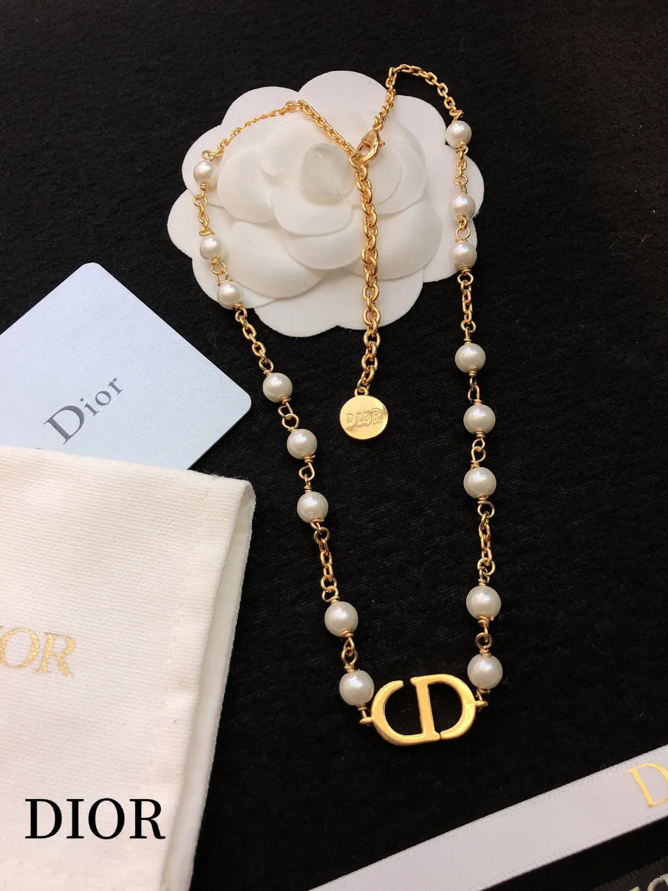 【2026】【DIOR】ネックレス、新しいネックレス万能シンプルファッションオーナメント