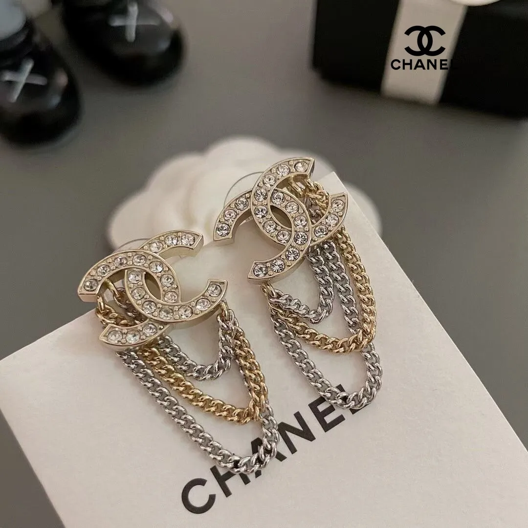 【2026】【CHANEL 】 シャネル   ファッションスタイルのイヤリング