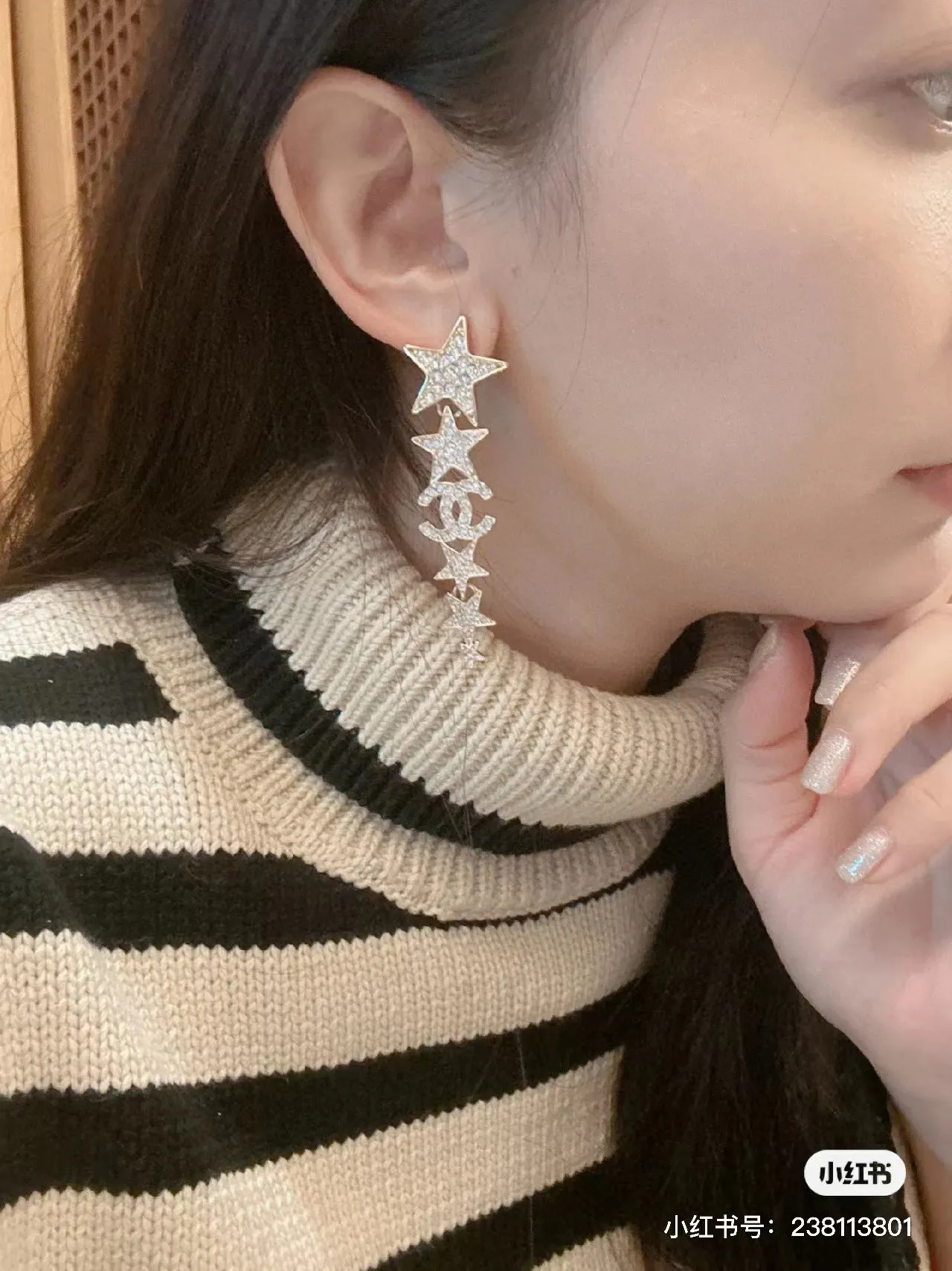 【2026】【CHANEL 】 シャネル   ファッションスタイルのイヤリング